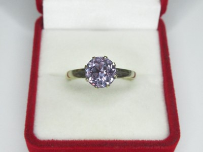 Vintage USSR sterling silver ring 875 star, alexandrite, 2,44 gr, ring size 10,2