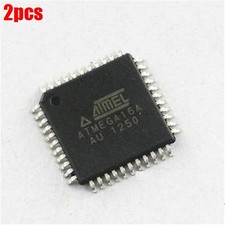 2Pcs TQFP-44 Atmel ATMEGA16A-AU ATMEGA16A Ic New ha