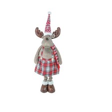 Hanna's Handiworks Jolly Plaid Moose Stretch Leg - Girl (15410B)