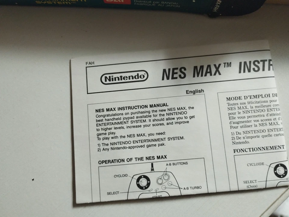 Manette Nes Max Nintendo Neuve - Photo 3/4