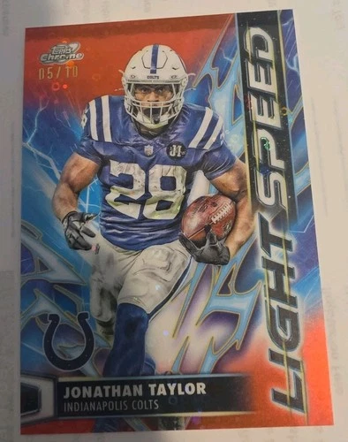 2025 Topps Cosmic Chrome Jonathan Taylor Base (RAW)