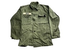 Vintage 1950s Og 107 Shirt Korea 50s Small Distressed