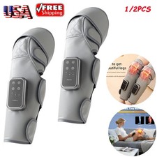 US Leg Massager for Circulation, Air Compression Calf Knee Foot Massager w/Heat