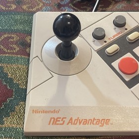 Nintendo NES Advantage Joystick Arcade Controller NES-026 Gray