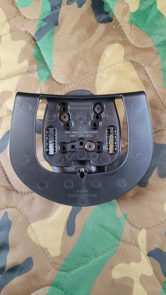 Funda Ruger Sr9 Sr40 Blackhawk Serpa derecha búho negro polímero paleta Foto 2 de 4