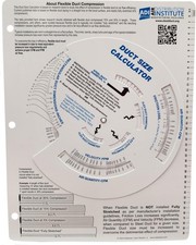 ADI Ductuladora - Calculadora de tamaño de conducto blanca