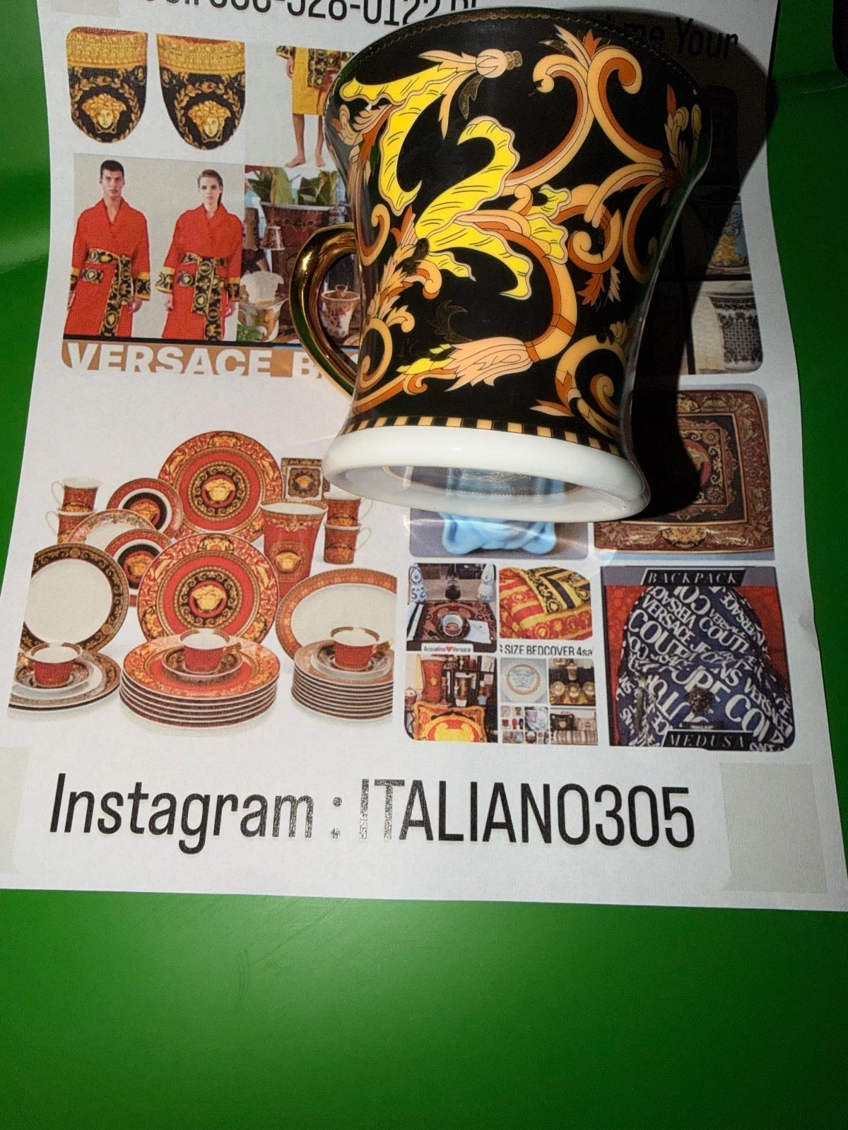 Versace Barocco Mug - Thumbnail 4