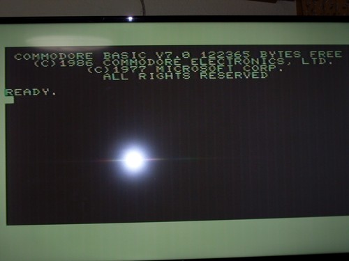 Commodore 128 mit Netzteil , C128 , getestet, Zustand gemäß Fotos - Zdjęcie 2 z 16