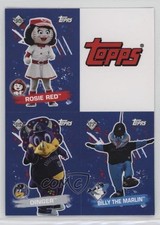 2020 Topps Stickers Rosie Red Dinger Billy The Marlin David Price 0h1