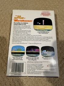 Vintage 1987 NES Nintendo 3-D Worldrunner Video Game W/Box Glasses & Ins 5 Screw