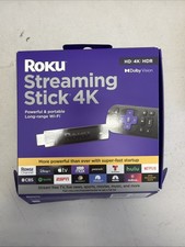Roku Streaming Stick 4K/HDR/Dolby Vision Streaming Device with Roku Voice Remote