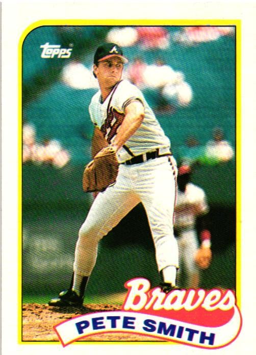 1989 Topps #537 Pete Smith