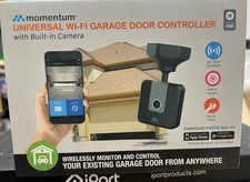 Momentum Universal WiFi Garage Door Controller w/ Built-in Camera