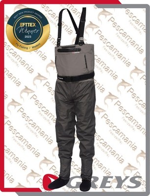 Wader GREYS TITAL Gr.LS 42/44 atmungsaktiv Anzug Spinnfischen Fliegenfischen