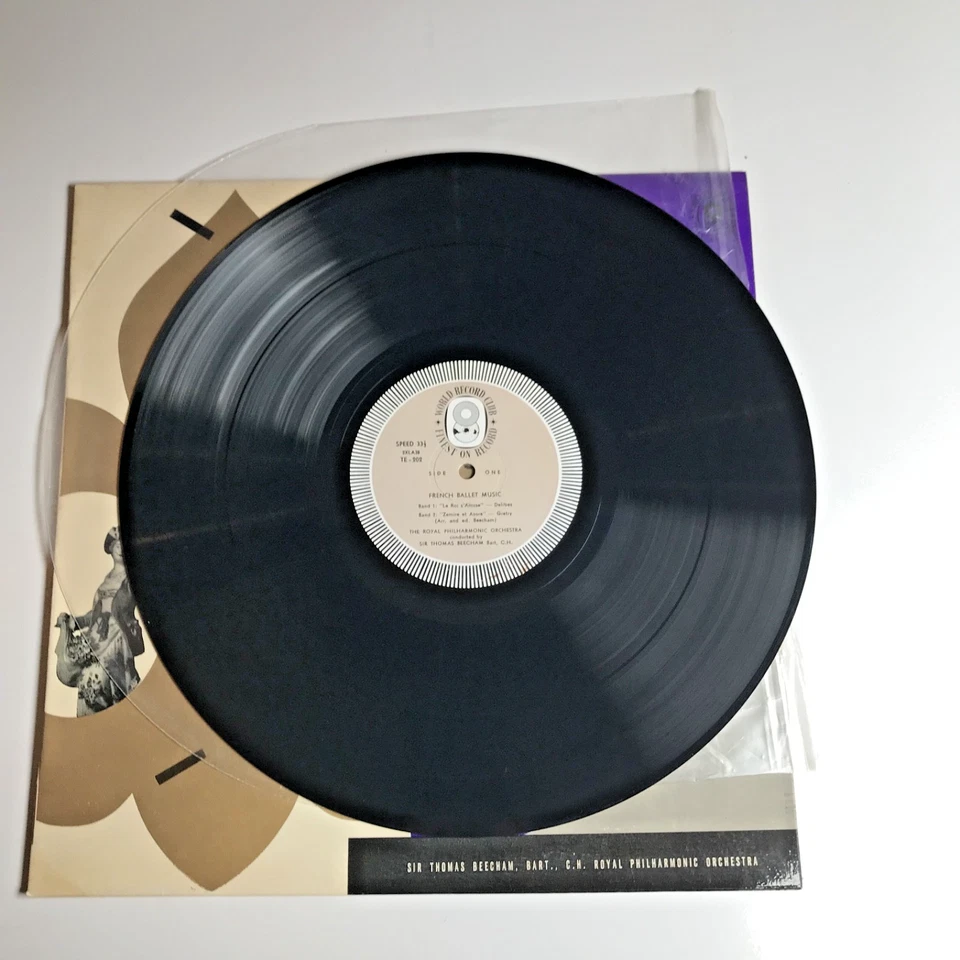 French Ballet Music Sir Thomas Beecham Bart CH Royal Philharmonic Orchestra LP - Image 3 of 4