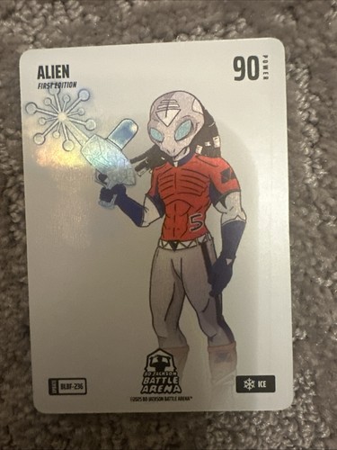 Bo Jackson Battle Arena Update BLIZZARD BATTLE FOIL `ALIEN' CJ ABRAMS BLBF-236