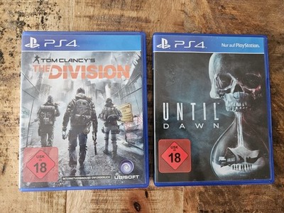 The Division und Until Dawn Ps4