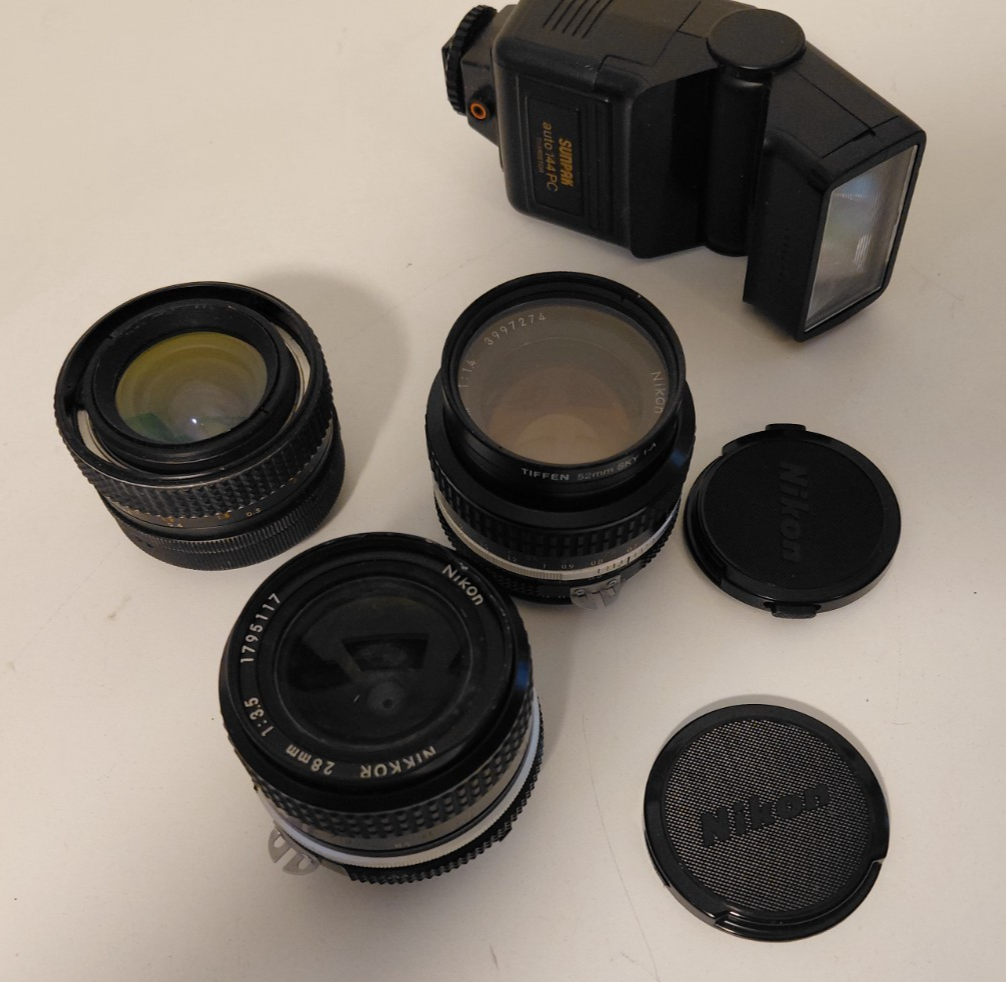Nikon EL2 - Appareil Photo Reflex 35mm Argentique - Corps Seul - état Fonctionnel