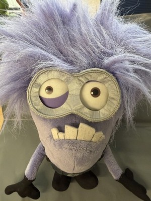 Minion Plüsch. Purple evil minion 
