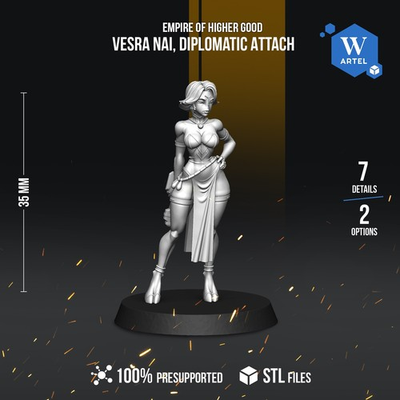 #ad #ad Artel W Empire of the Higher Good: Vesra Nai Diplomatic Attach GBP 10.00