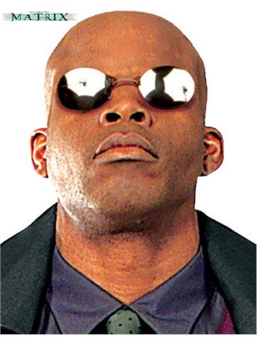 Matrix Morpheus Costume Accessorio Occhiali da sole | eBay