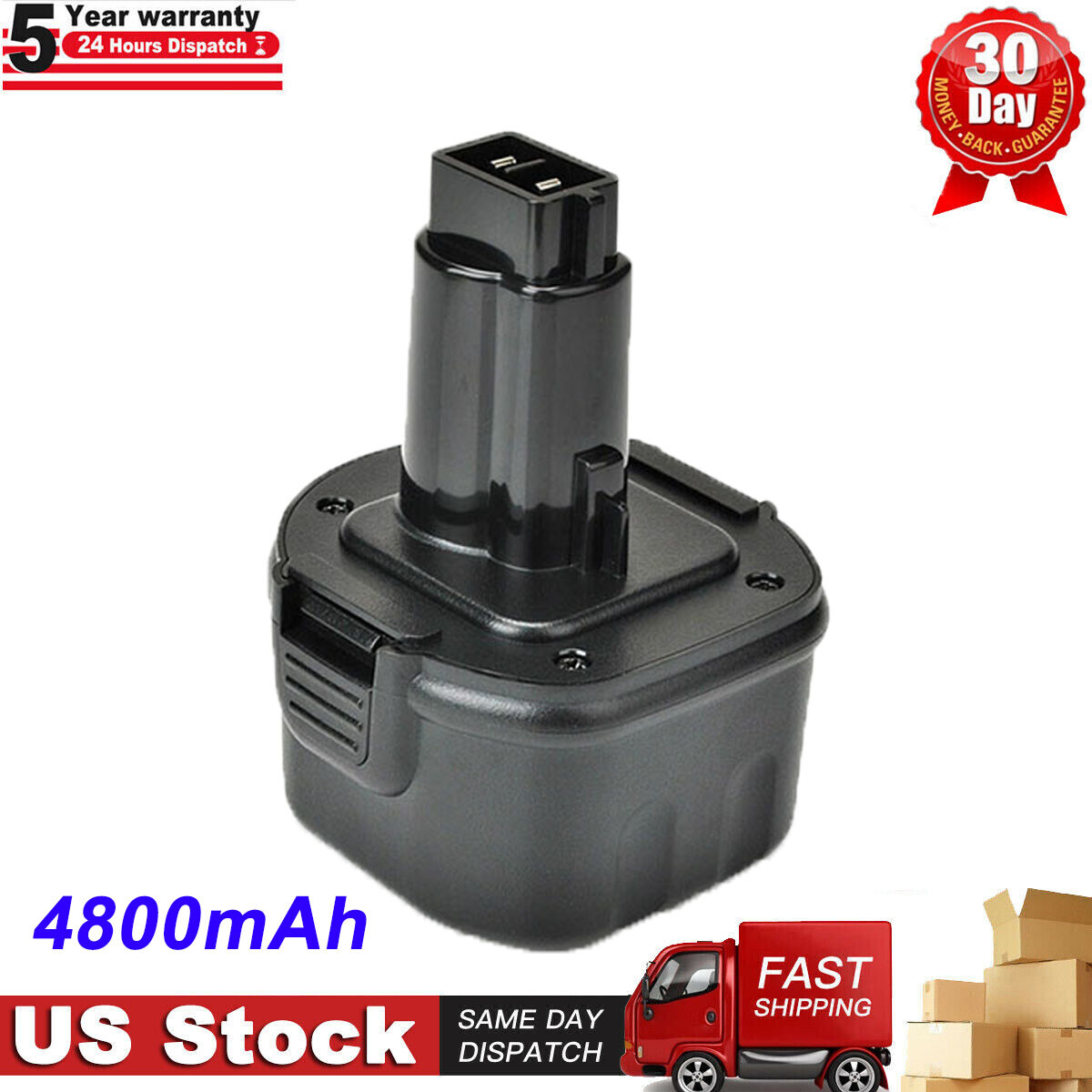 NEW For DeWalt DW9062 Battery Pack 9.6v DW9061 DC9062 DE9036 DE9061