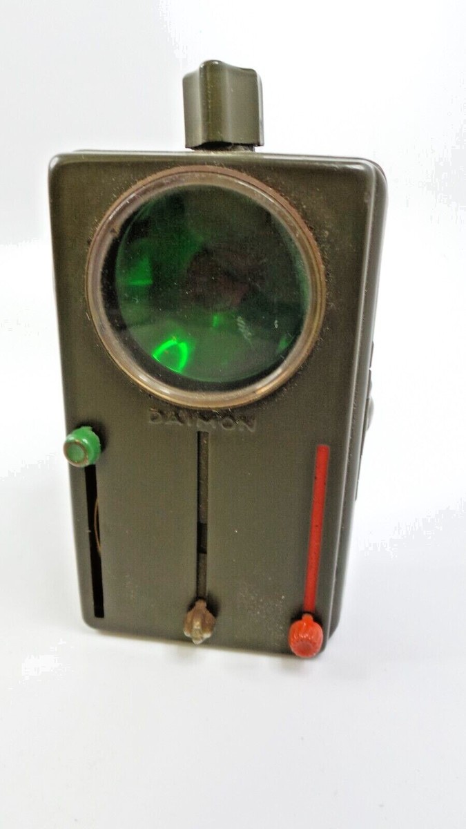 WWII German Wehrmacht Daimon 3 Colour Signal Flashlight ARMY Rare