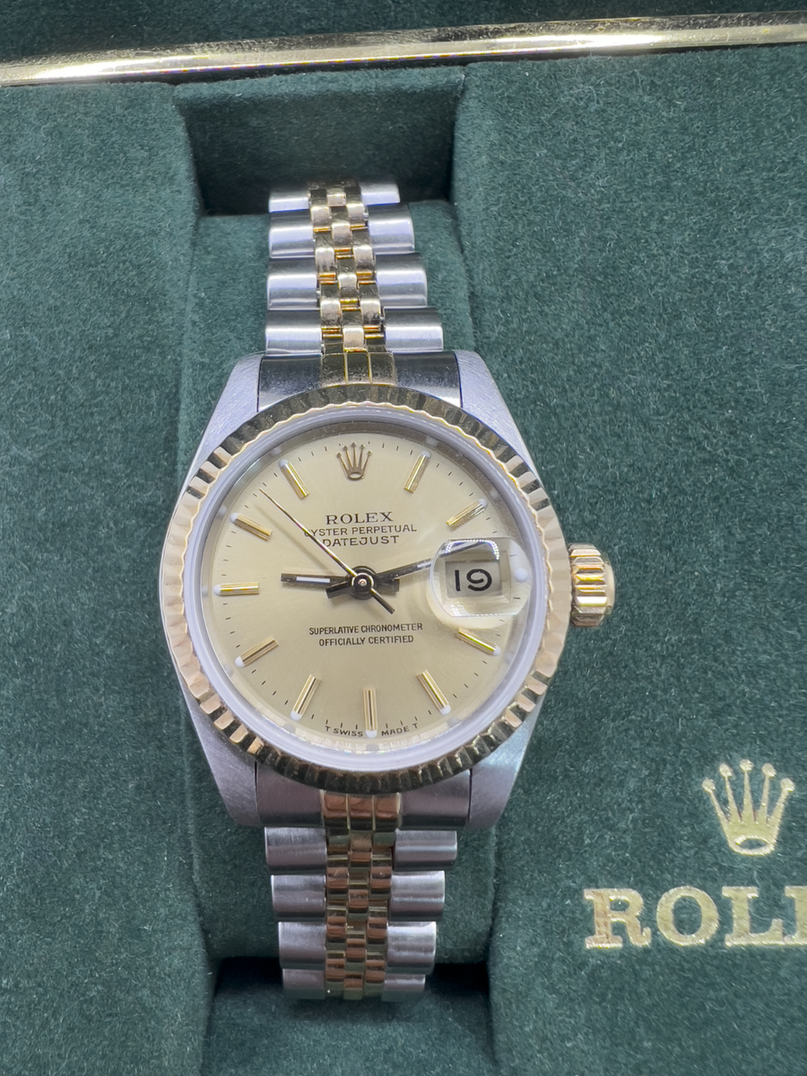1988 Women's Two-Toned Datejust Oyster Perpetual Rolex - SC126 | eBay