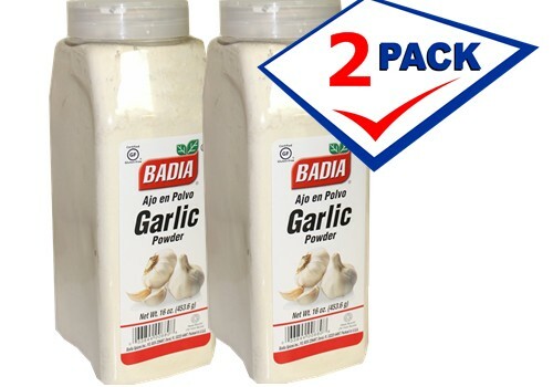 BADIA - Garlic Pwdr 16 oz / 1 lbs (2 PACK) - Ajo - Picture 1 of 8