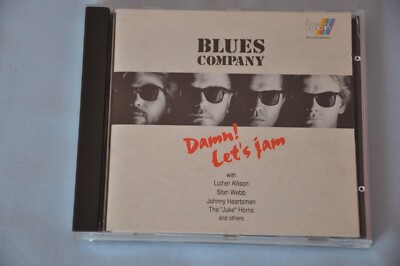 Blues Company - Damn! Let's jam - mit Stan Webb, Luther Allison - CD - sehr gut
