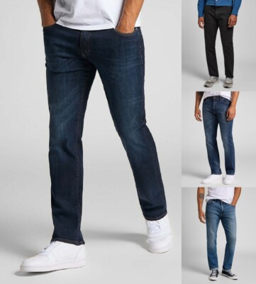 LEE Extreme Motion Herren Super Stretchy Denim Jeans Tapered Straight Fit