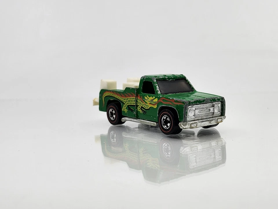 Backwoods Bomb Dragon 1974 🔥 Hot Wheels Flying Colors Redline Hong Kong 1/64 Foto 3 de 4