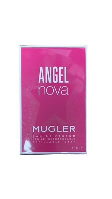 THIERRY MUGLER ANGEL NOVA NACHFÜLLBARE STERNE 50ML EDP SPRAY BRANDNEU & VERSI...
