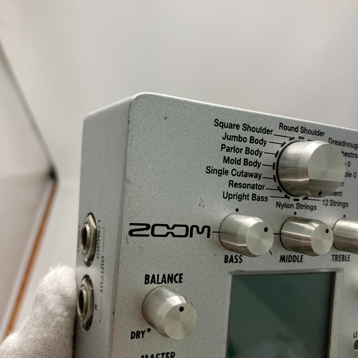 Zoom A3 Acoustic Guitar Preamp & Effects Processor Used In Zoom A3 Acoustic Guitar Preamp & Effects Processor Used In