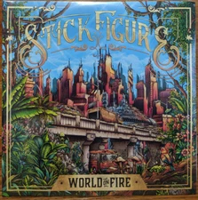 Stick Figure - World On Fire 2 x LP - SEALED NEW VINYL RECORD - Slightly Stoopid