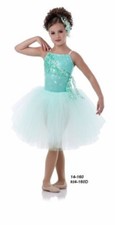 Child XS PARFAIT Romantic Ballet Tutu Dance Dress Costume Leotard w/ Sep. Tutu