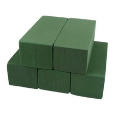 5Pcs Floral Foam Bricks Florist Green Blocks Supplies for Flower Arrangement DIY