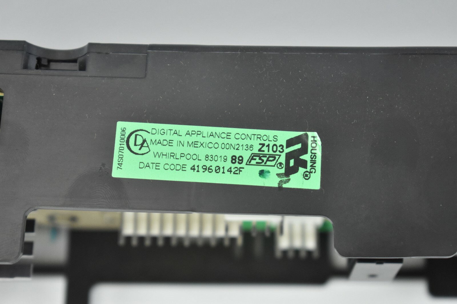 Genuine WHIRLPOOL Built-In Oven / Micro Control Board # 8301989 