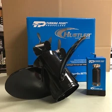 PROPELLER FORCE OUTBOARD 12X10-1/2 21301010 W/HUB 11300101 TURNING POINT PROP