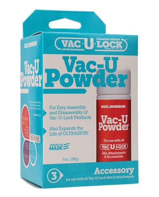 Vac U Lock Vac-U Powder For Easy Assembly/Disassembly of Vac-U-Lock Products 1oz