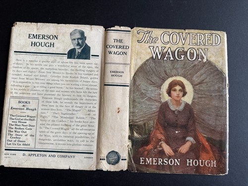 The Covered Wagon, by Emerson Hough - 1922 - First Edition, Antique HC Book DJ - Picture 3 of 14