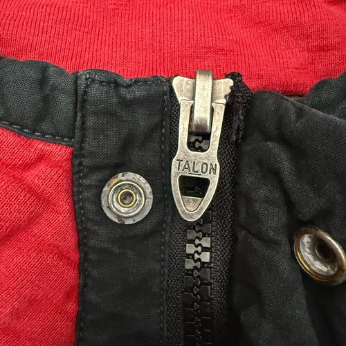 Vintage Ralph Lauren Polo Sweatshirt Men 2XL XXL Quarter Zip Talon Snap Military - Picture 8 of 10