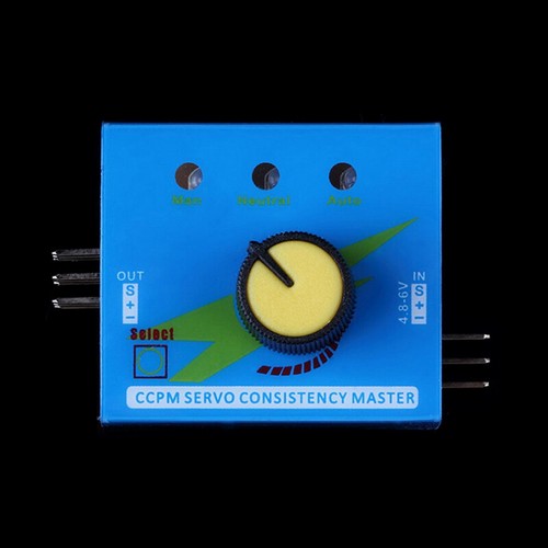 Multi Servo Tester 3CH ECS Consistency Speed Controler Power Channels CCPM M _&l - Imagen 5 de 6