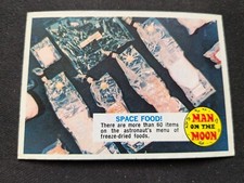 1969 Topps Man On The Moon Card # 48B Space Food (VG/EX)