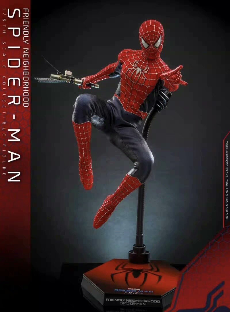 アメコミ HotToys Friendly Neighborhood Spider-Man Hot Toys Marvel Friendly Neighborhood Spider-Man MMS661 1/6 Figure