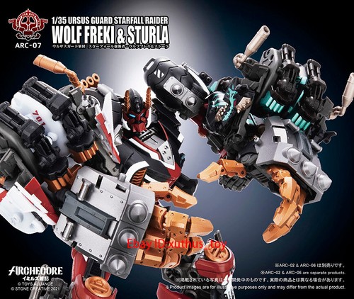 Figura de acción TA ARCHECORE 1/35 ARC-07 Black Wolf Coolidge+Stora en stock - Imagen 15 de 15