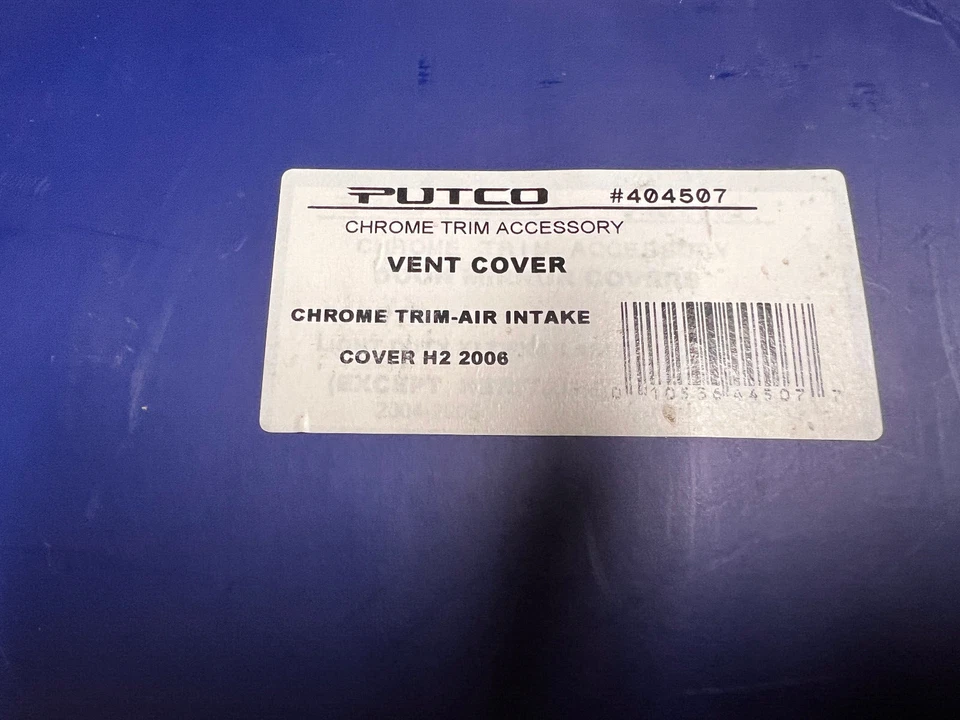 Cubiertas de ventilación de admisión de aire laterales del capó delantero molduras cromadas para Hummer H2 2005\2003-2009 Foto 2 de 3
