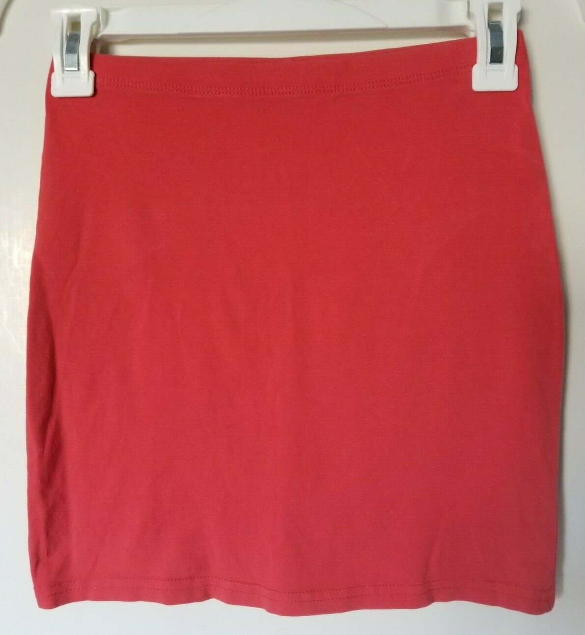 Divided by H & M Basic Solid Pink/Orange Tight St… - image 1