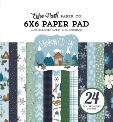 Echo Park - Paper Pad 6x6'' - ''Snowed In'' - Paper Pack