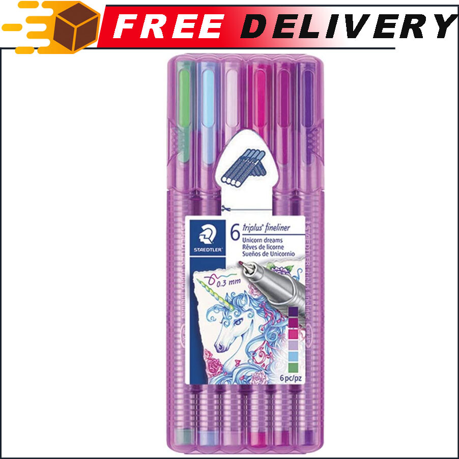 Staedtler Triplus Fineliner Water-based 0.3mm Triangular Pens-image